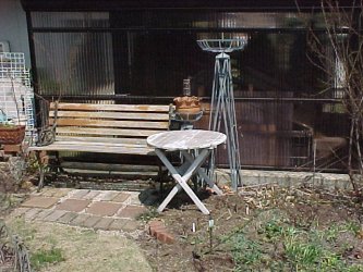 4月中旬の庭